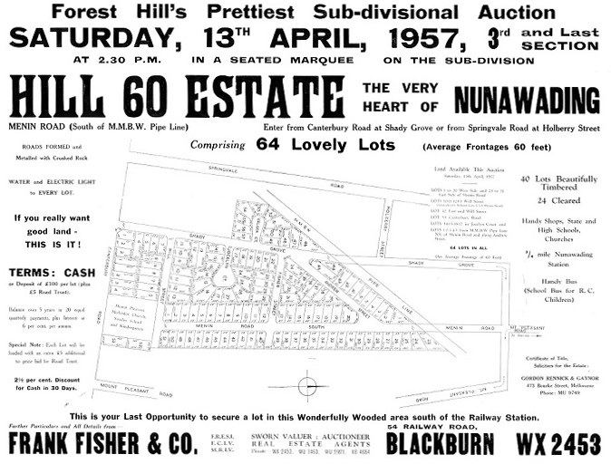 Hill 60 Estate